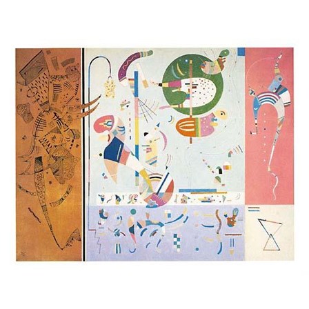 Parties Diverses by Wassily Kandinsky art print