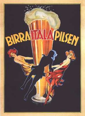 Birra Itala Pilsen art print