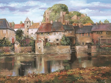 Seyne-Sur-Mer by Roger Duvall art print