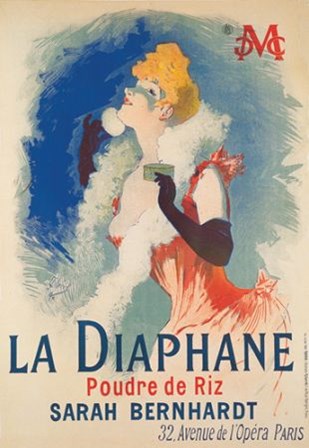 La Diaphane by Jules Cheret art print