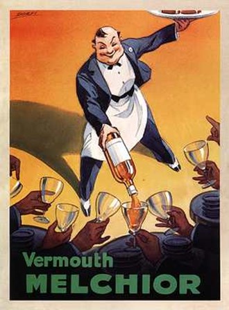 Vermouth Melchior, 1930 Ca art print