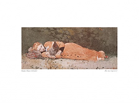 The New Novel by Winslow Homer art print