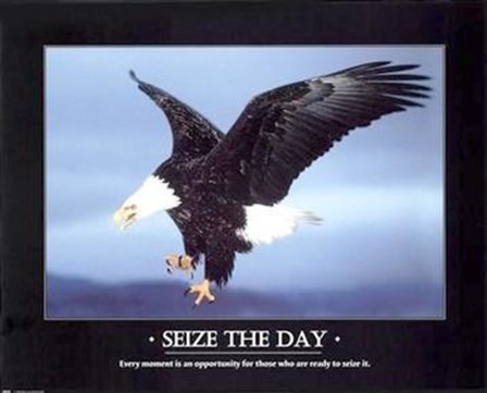 Seize the Day art print