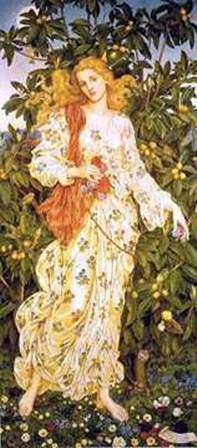 Flora by Evelyn De Morgan art print