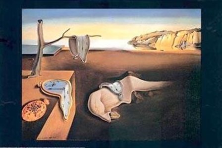 Persistence Of Memory by Salvador Dali art print