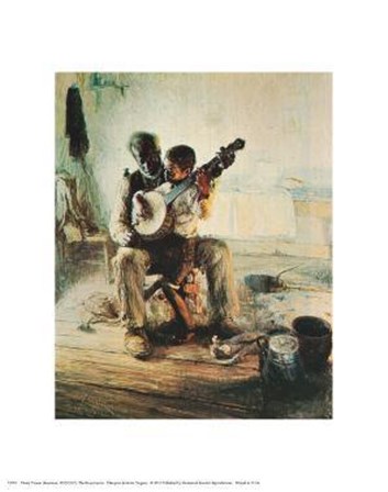 Banjo Lesson by Henry Ossawa Tanner art print