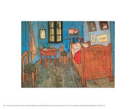 Bedroom At Arles by Vincent Van Gogh art print