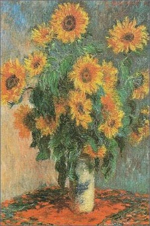 Sunflowers, 1881 by Claude Monet art print