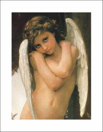 Cupidon, 1891 by William Adolphe Bouguereau art print