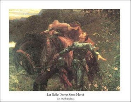 La Belle Dame Sans Merci by Frank Dicksee art print