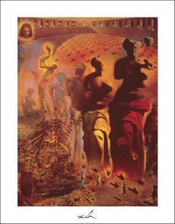 Hallucinogenic Toreador by Salvador Dali art print