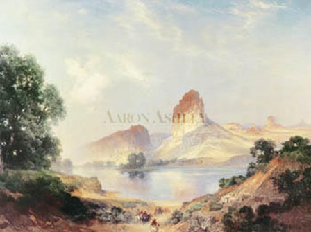 An Indian Paradise by Thomas Moran art print