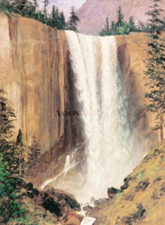 Yosemite Falls by Albert Bierstadt art print