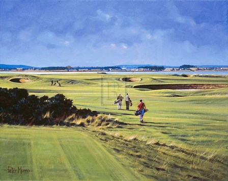 St Andrews 11Th - &#39;High (In)&#39; by Robyn Munro art print