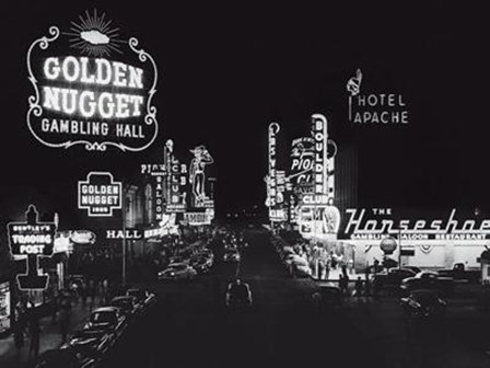 Las Vegas Nevada, 1953 art print