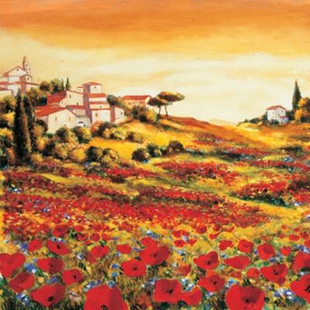 Valley Of Poppies by Frederick J. Leblanc art print