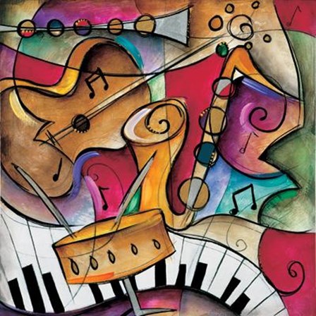 Jazz It Up II by Eric Waugh art print