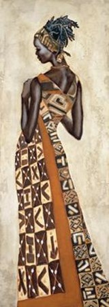 Femme Africaine II by Jacques Leconte art print