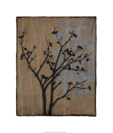 Branch In Silhouette I by Jennifer Goldberger art print