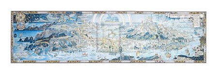 Anciente Mappe of Fairyland art print