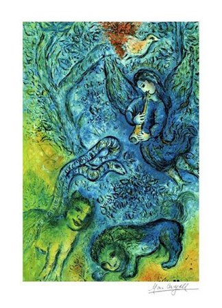 Magic Flute by Marc Chagall art print