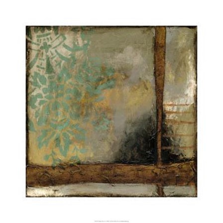 Patina Abstract I by Jennifer Goldberger art print