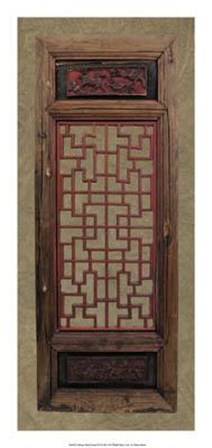 Antique Shoji Screen III by Vision Studio art print