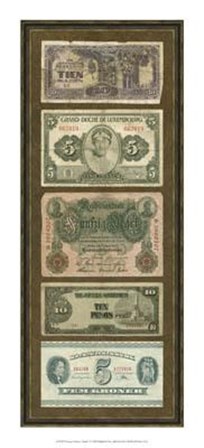 Foreign Currency Panel I by Vision Studio art print