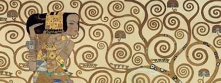 Expectation, c.1909 (detail horizontal) by Gustav Klimt art print