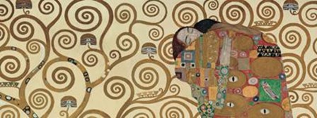 Fulfillment, c.1909 (detail) by Gustav Klimt art print