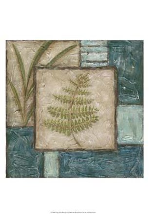 Large Fern Montage I by Chariklia Zarris art print