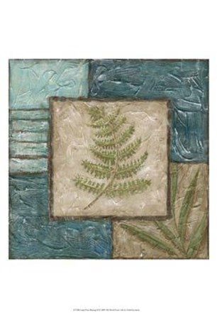 Large Fern Montage II by Chariklia Zarris art print