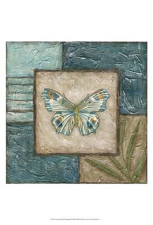 Large Butterfly Montage II by Chariklia Zarris art print