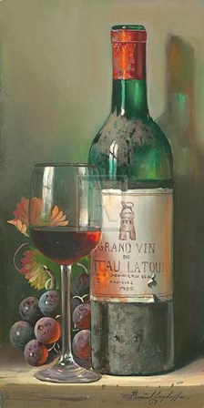 Chateau Latour by Raymond Campbell art print