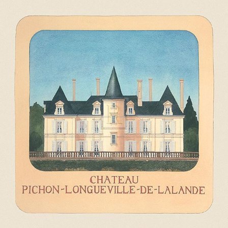 Chateau Richon II by Andras Kaldor art print