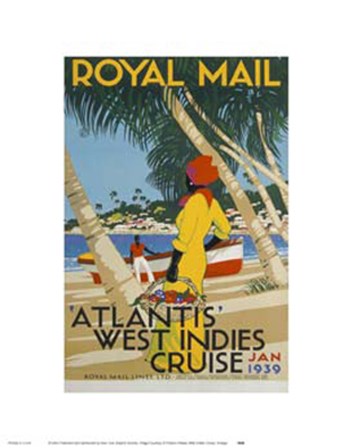 West Indies Cruise art print