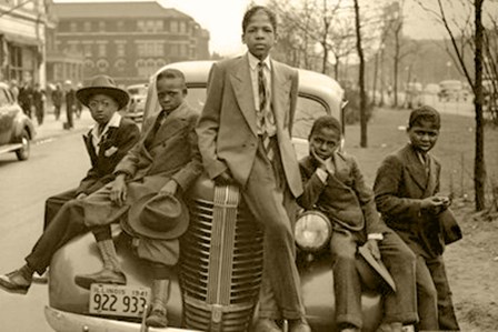 Chicago Boys, Sunday Best, 1941 art print