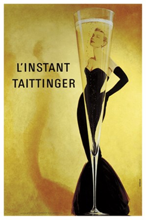 L&#39;instant Taittinger art print