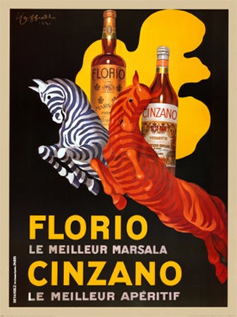 Florio Cinzano by Leonetto Cappiello art print