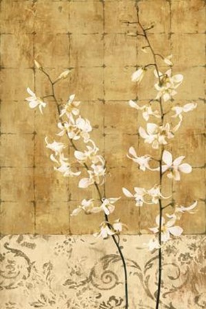 Blossoms In Gold I by Liz Donovan art print