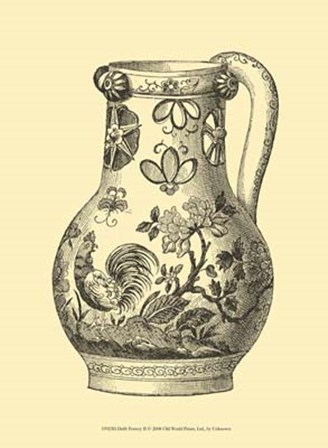 Delft Pottery II art print