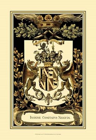 Family Crest IV by Vision Studio art print