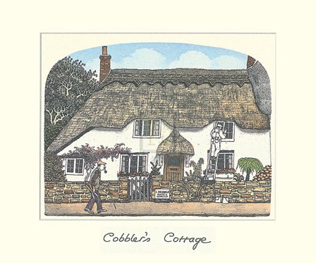 Cobbler&#39;s Cottage by Chad Coleman art print