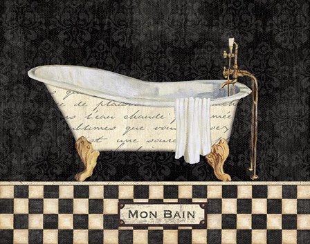 French Bathtub I by NBL Studio art print