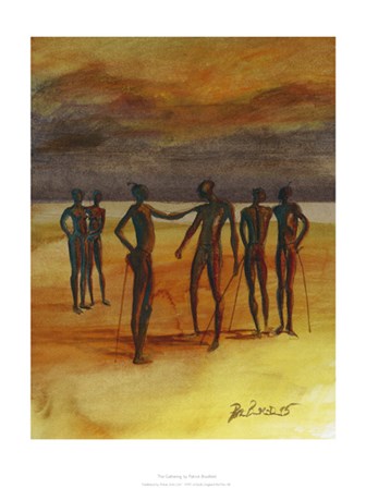 The Gathering by Patrick Bradfield art print