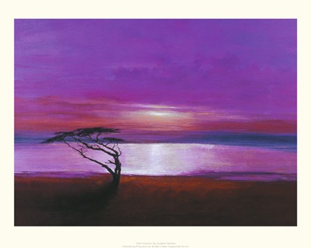 Calm Horizons by Jonathan Sanders art print