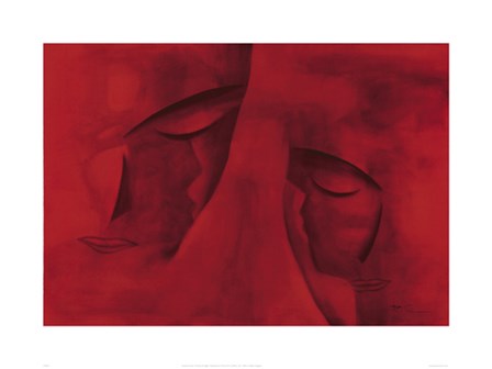 Les Deux Visages by Patrick Ciranna art print