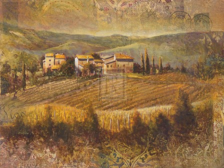 Chianti Land I by Mel Patrick art print