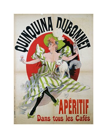 Quinquina Dubonnet by Jules Cheret art print