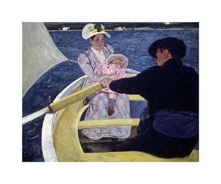 The Boating Party by Mary Cassatt art print